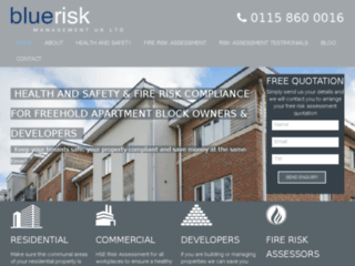 Détails : Protection contre Incendies en Angleterre - Blue Risk Management