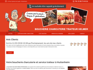 Détails : Boucherie Helmer, boucherie charcuterie traiteur, Huttenheim