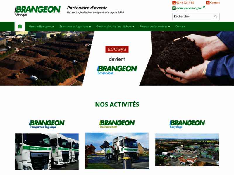 Brangeon - Transport camion grue