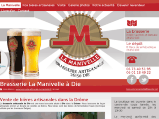 Détails : Bières artisanales dans la Drôme : Brasserie la Manivelle