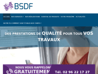 Détails : B.S.D.F, société de fermetures et menuiseries, Pleudaniel