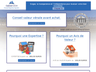 Détails : Cabinet C.E.A Immobilier, Expertise et Avis de Valeur
