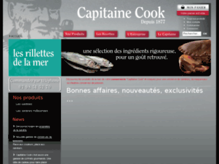 Détails : Capitaine Cook, conserves de poissons et produits de la mer