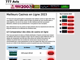 Détails : Casinos Français en Ligne