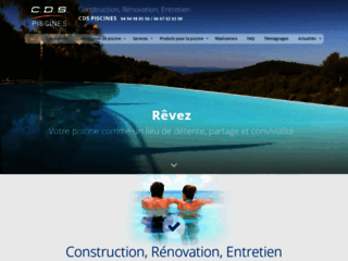 Détails : Construction de piscine St tropez Frejus Var 83