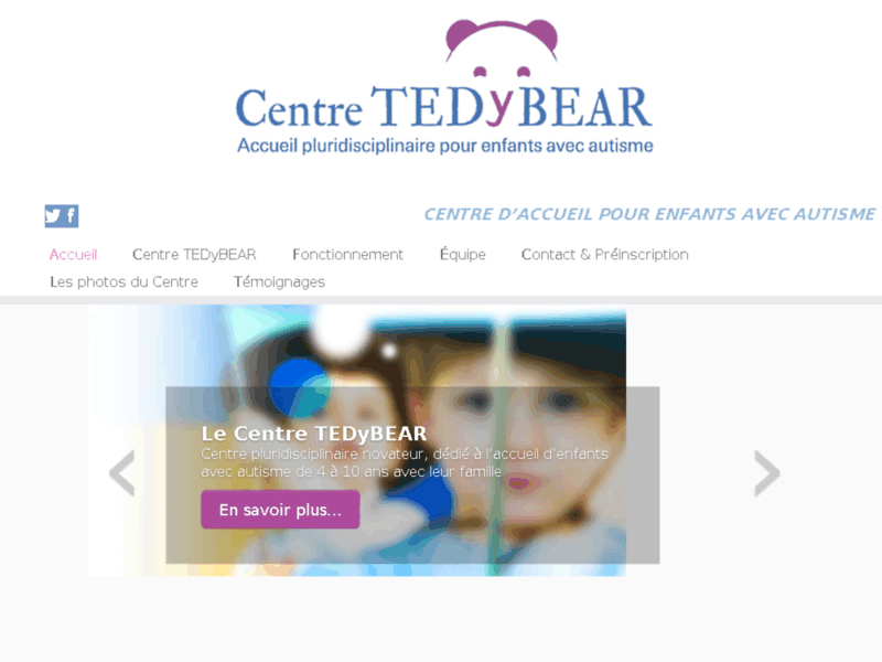 Centre TEDyBEAR : accueil pour enfants autistes