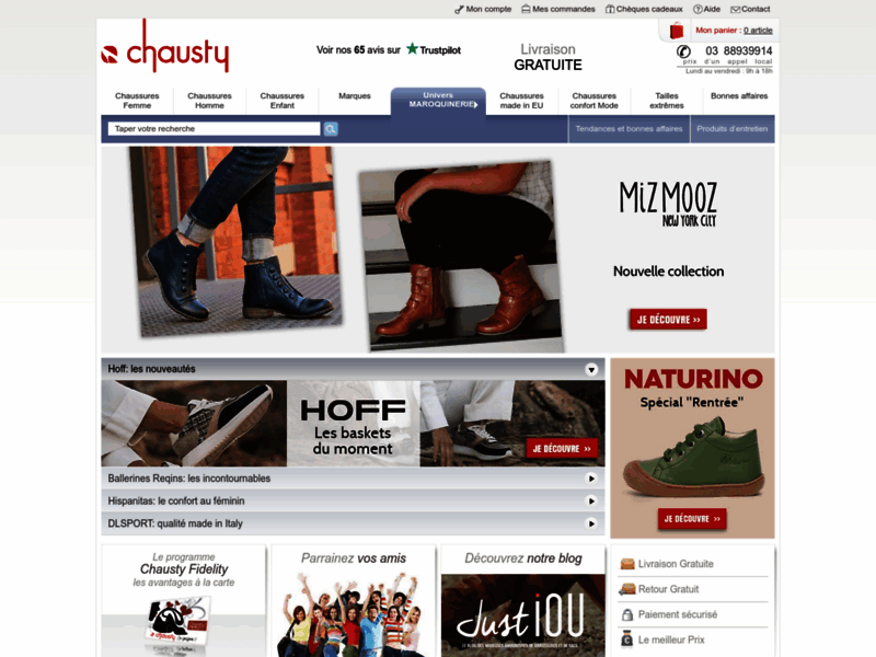 Chausty: distributeur de chaussures italiennes