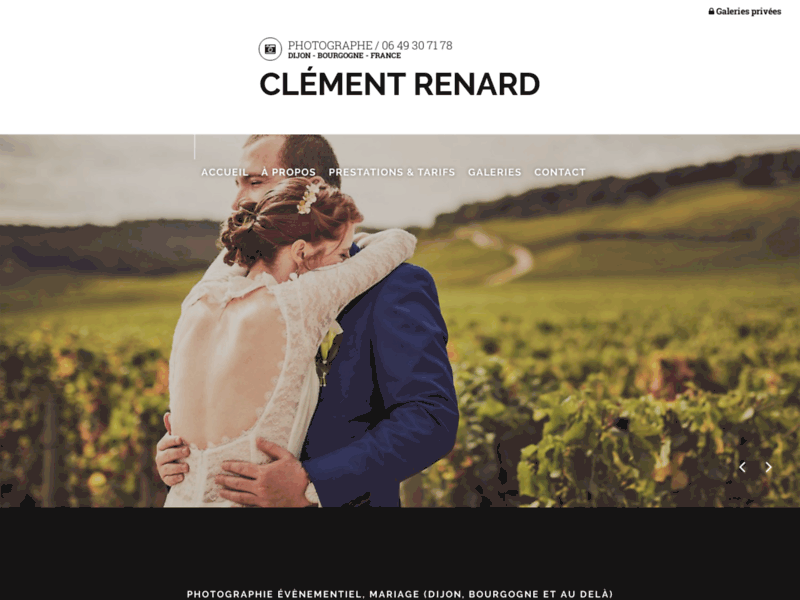 Clément Renard : Photographe de Mariage à Dijon. 