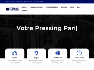 Détails : Pressing Colblanc