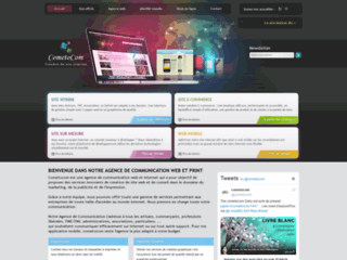 Détails : Cometocom: création de site Internet, agence web et print
