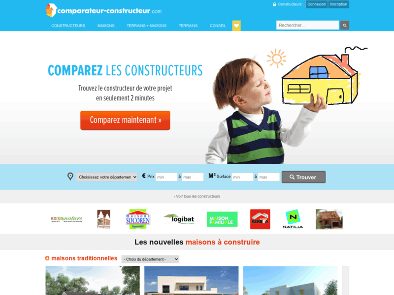 Comparateur-constructeur.com - comparateur de constructeur de maison