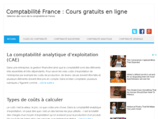 Cours de comptabilité France en ligne