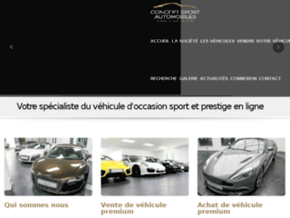 Détails : Concept Sport Automobiles, société de négoce automobile, Seyssinet-Pariset