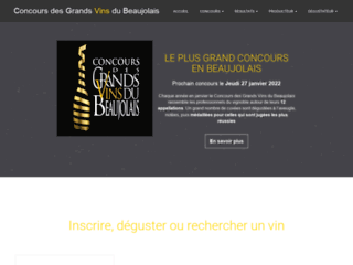 Détails : Concours des Grands Vins du Beaujolais