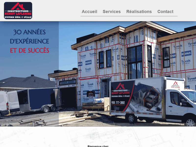 Constructions B.Laflamme - Entrepreneur général en construction - Maisons neuve et rénovation 