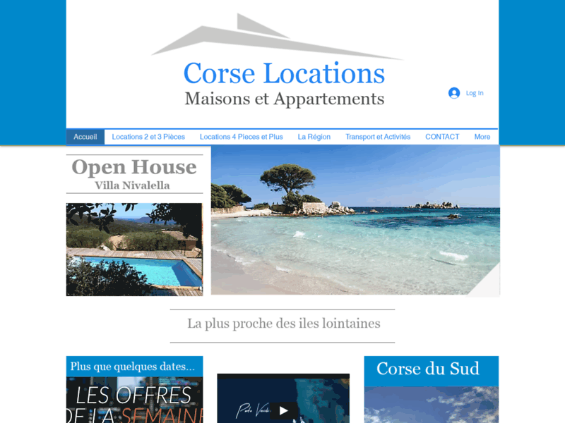 Corse locations Vacances