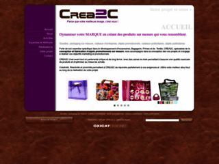 Crea2c : goodies sur mesure et objets publicitaires
