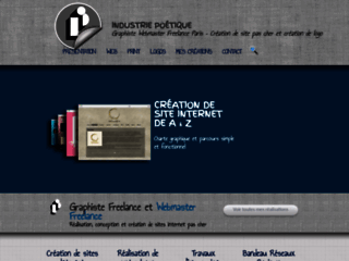 Détails : Graphiste webmaster création de site