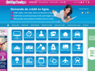 Détails : Simulation de crédit en ligne - credit-pret-en-ligne.fr