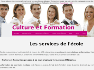 Détails : Les services de l'institut Culture et Formation