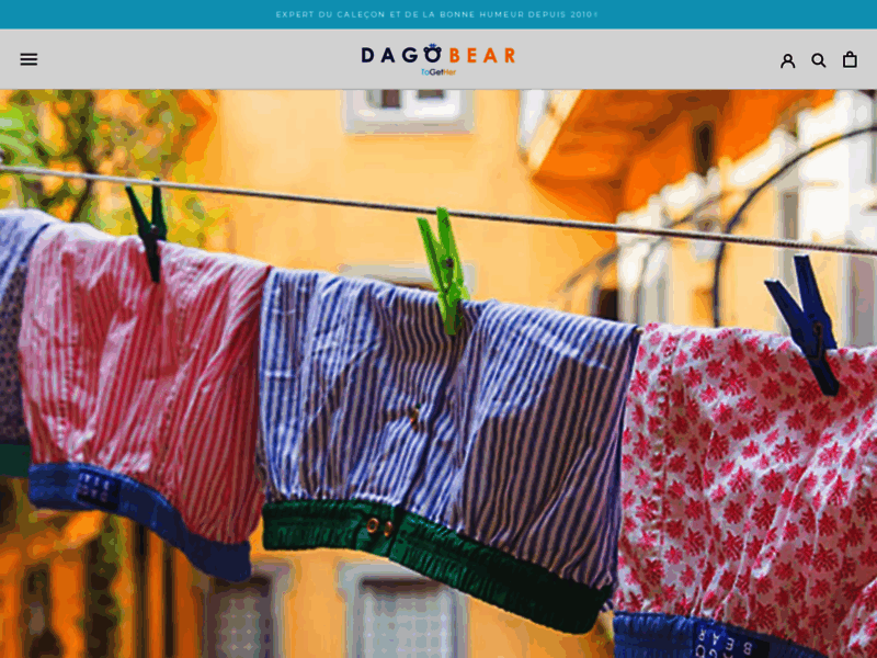 Dagobear – Caleçons et Chaussettes élégants et colorés