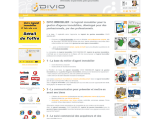 Détails : Divio Immobilier: logiciel de gestion immobilière