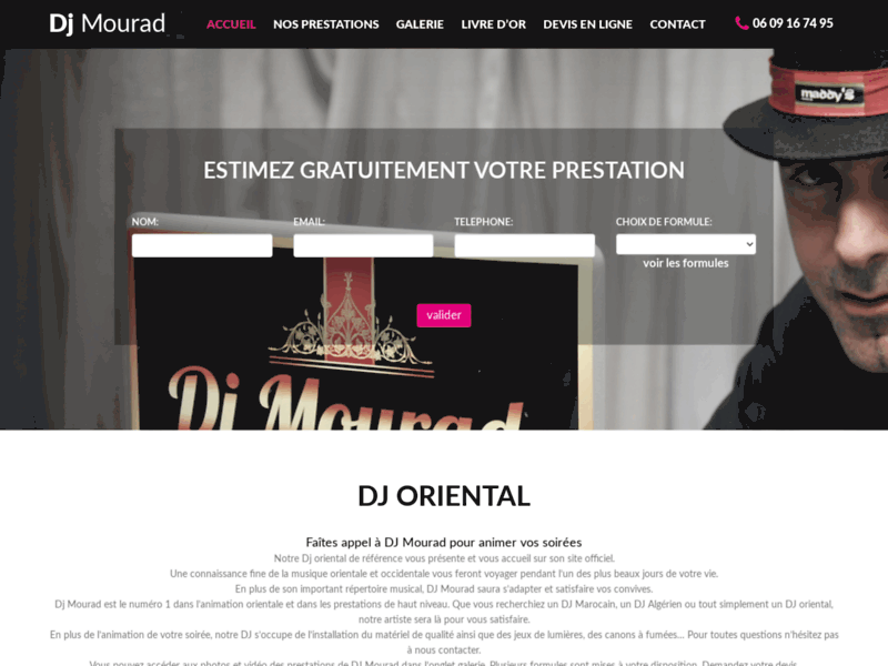 DJ Mourad - Dj Oriental et animation orientale
