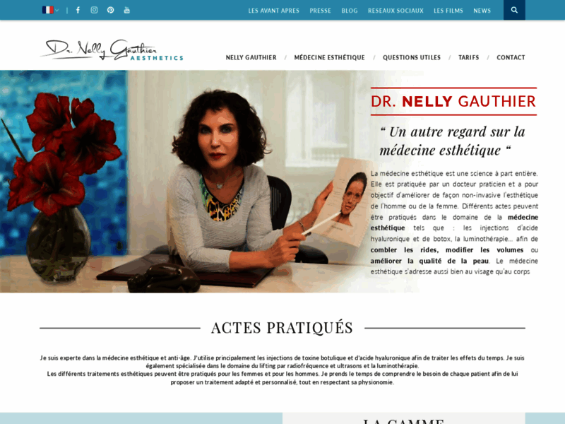  Docteur Nelly Gauthier, médecine esthétique à Paris