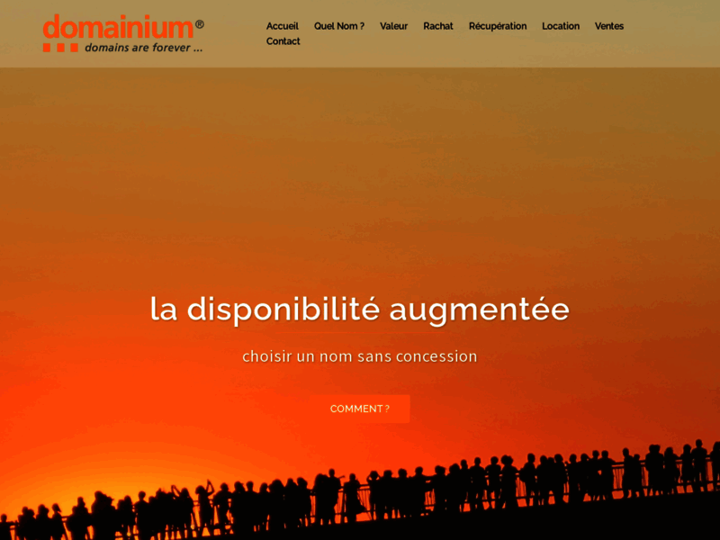 Catalogue Domainium.fr