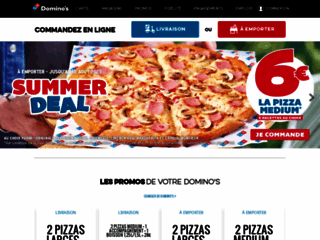 Détails : Livraison pizza à domicile, Pizza à emporter - Domino's Pizza