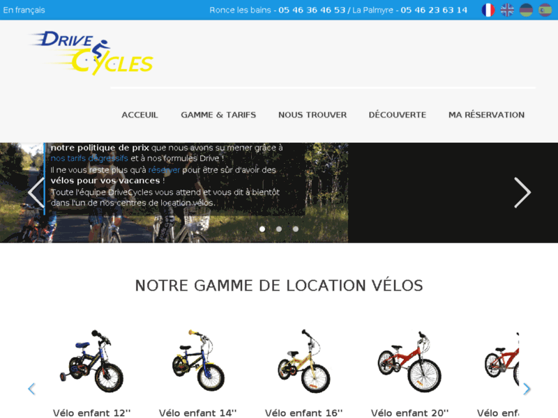 Location vélos la Palmyre - Ronce les Bains - DriveCycles