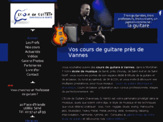 Détails : Ecole de Guitare Chaveneau & Heintz, cours de guitare, Séné