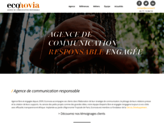 Détails : ECONOVIA : Agence de communication responsable et solidaire à Paris.