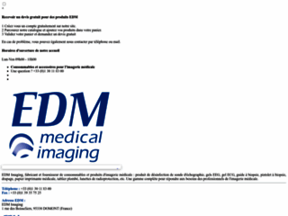 EDM Imaging, fournisseur matériel médical