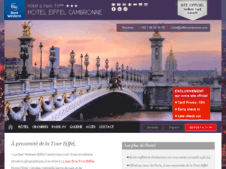Détails : Best Western Hôtel Eiffel Cambronne, Hôtel 3 étoiles à Paris 15