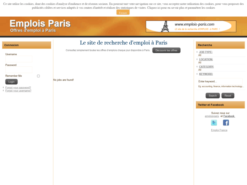 Trouver l'emploi adéquat sur Paris