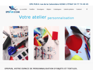 Détails : EPS PUB Marquage Voitures Saint-Etienne Textiles Publicitaires