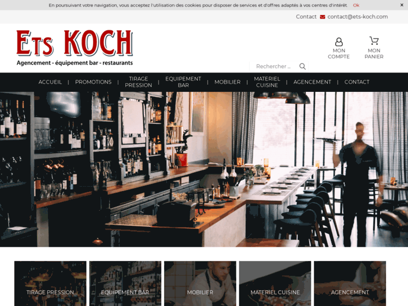 ETS Koch : equipement cuisine pro