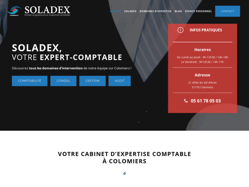 La Soladex, société d'expertise comptable, Colomiers