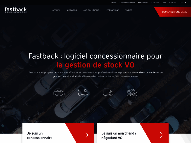 Fastback - Solutions pour concessions automobiles