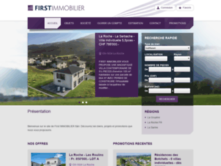 Détails : First Immobilier Sàrl - Promotions immobilières