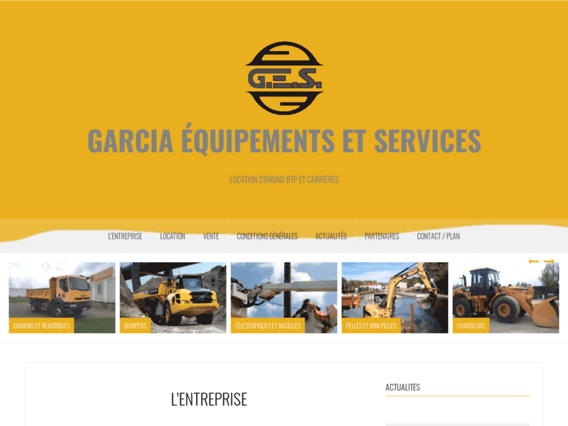 GES : Vente et location d'équipement de chantier en Haute Garonne (31)