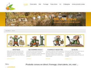 Détails : GIE du Taravu, produits corses en ligne