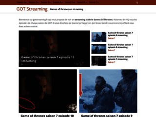 â· Games of Thrones Streaming