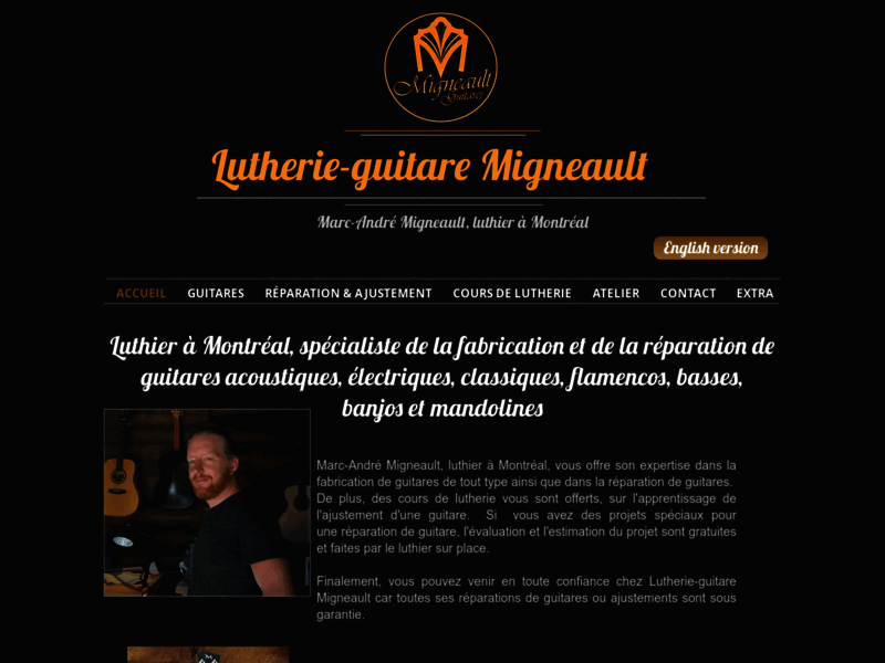 Lutherie-guitare Migneault