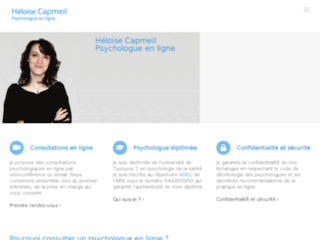 Détails : Psychologue en ligne : Héloise Capmeil