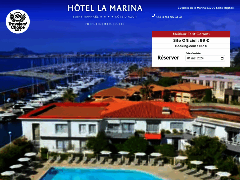 Best Western La Marina, Hôtel 3 étoiles 