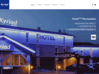Détails : Hotel Kyriad 2 étoiles à Montauban