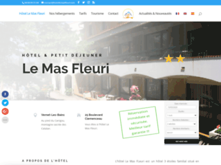 Détails : Hôtel Le Mas Fleuri à Vernet les Bains