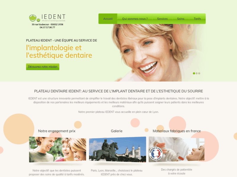 Iedent - implant dentaire low cost